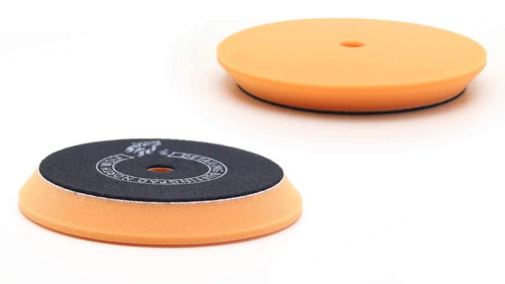 North Wolf DA Foam Buffing Pad Orange, 6"