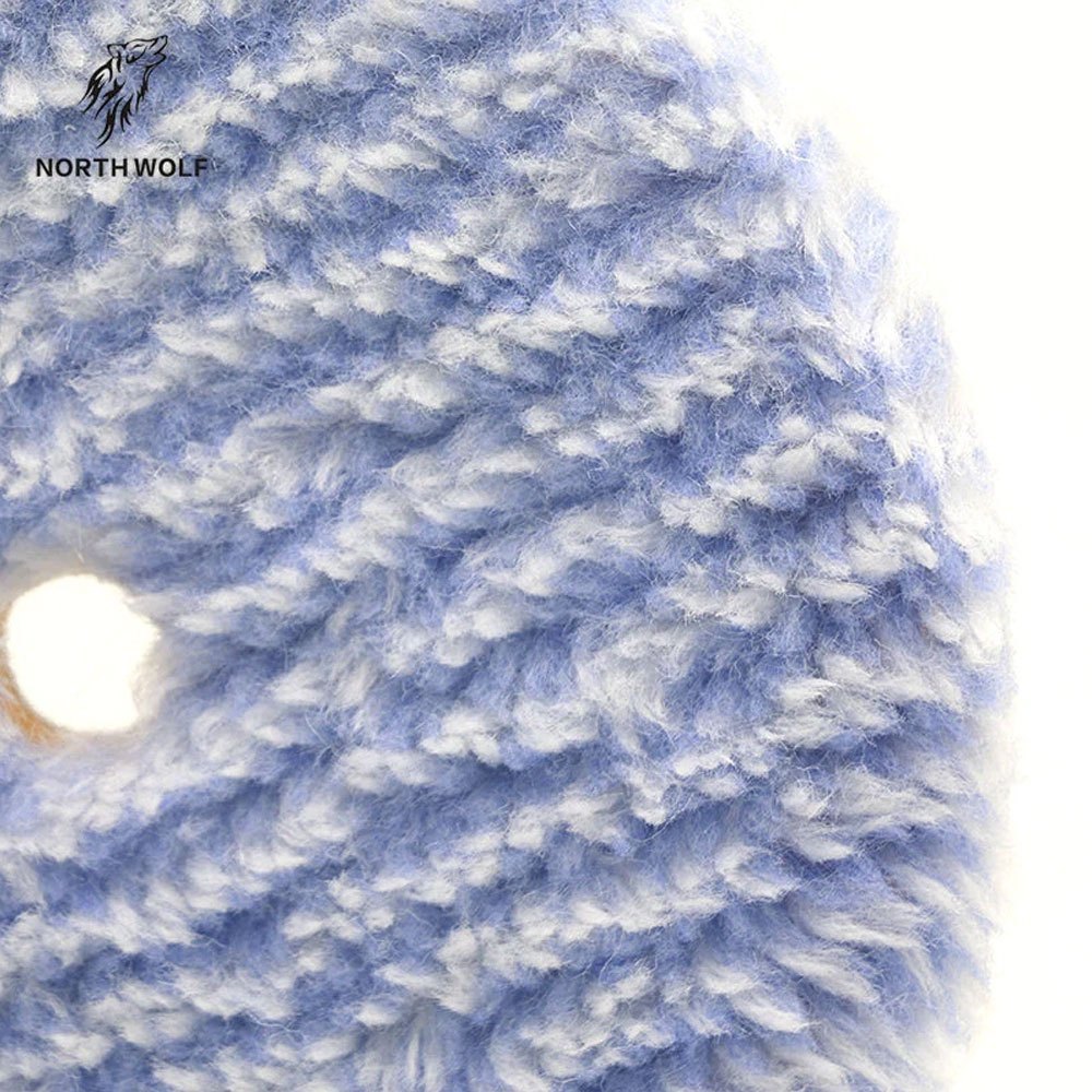 North Wolf Blue Hybrid Wool Pad, 6"