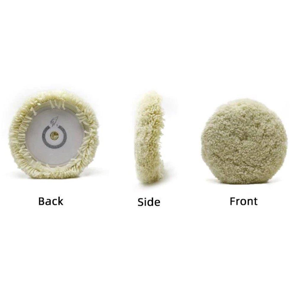 North Wolf Twisted Wool Pad, 7" - Planet Car Care