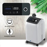 (Refurbished) Portable Oxygen Concentrator Machine with Real-Time Purity Display | 1–5 L/min