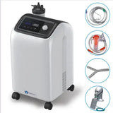 (Refurbished) Portable Oxygen Concentrator Machine with Real-Time Purity Display | 1–5 L/min