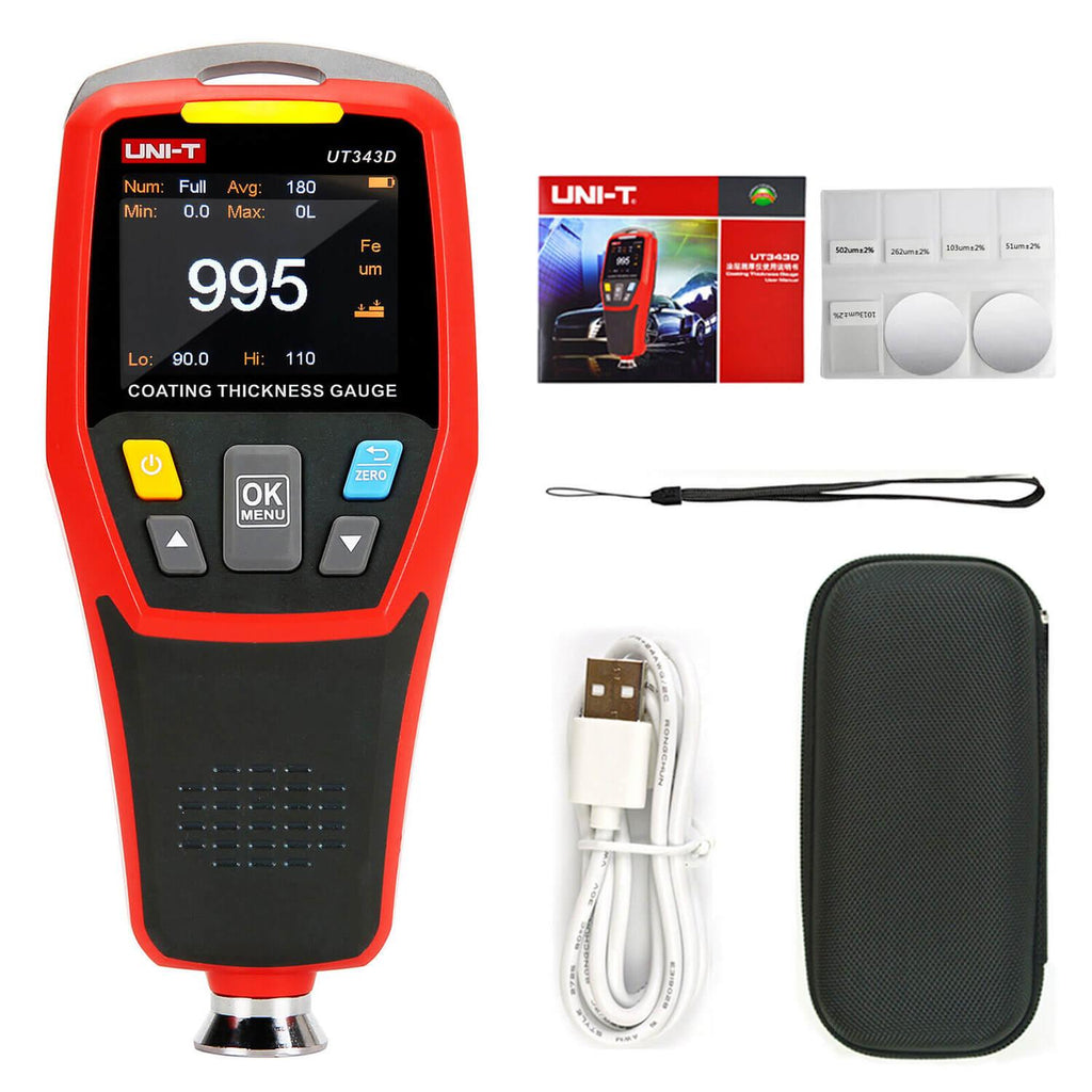 UNI-T Coating Thickness Gauge Digital DFT Meter - Planet Car Care