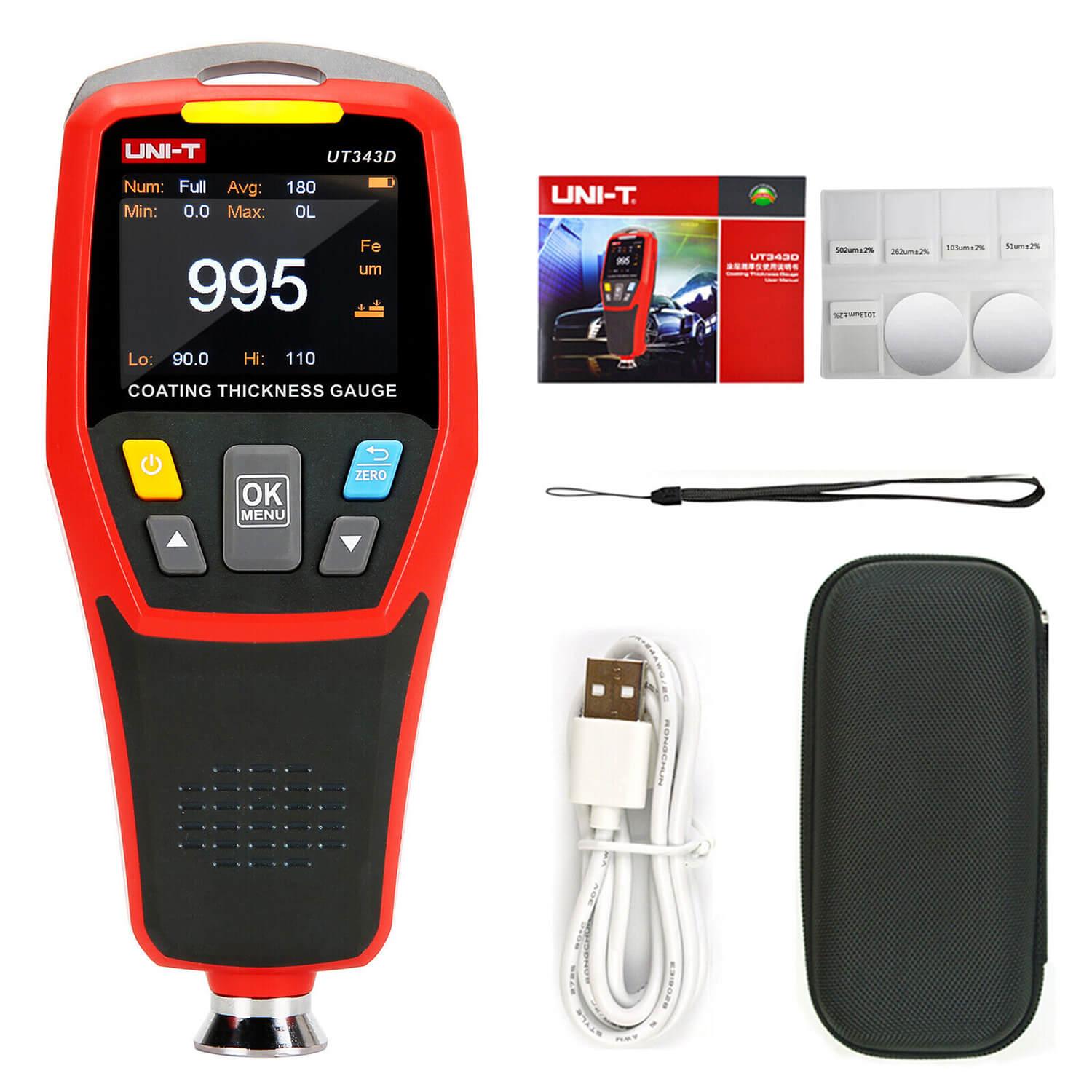 UNI-T Coating Thickness Gauge Digital DFT Meter - Planet Car Care