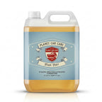 Planet Car Care Foam Fury concentrated snow foam car shampoo in a 5L translucent plastic jug with a blue label.