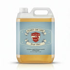Planet Car Care Foam Fury concentrated snow foam car shampoo in a 5L translucent plastic container.
