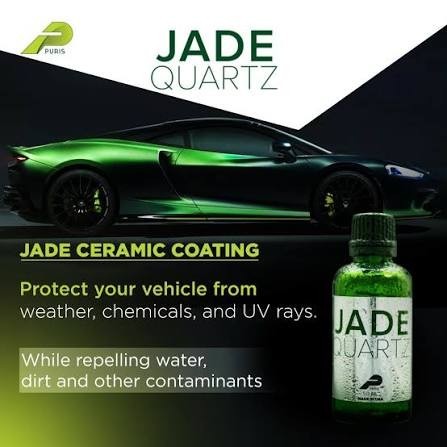 Planet Car Care Puris Jade Quartz 9H ceramic coating 50ml bottle for vehicle paint protection and gloss enhancement