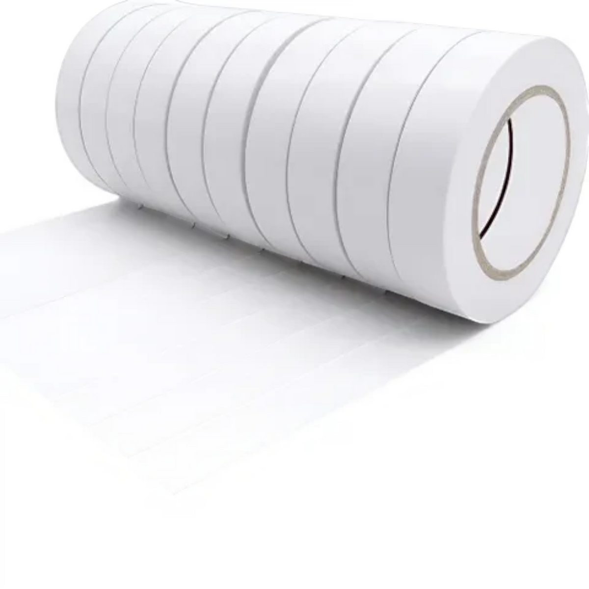 Planet Car Care pack of 10 white PVC electrical insulation tape rolls for wiring protection