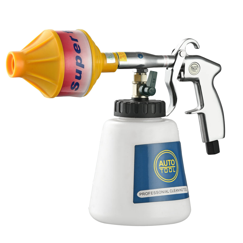 PCC Professional Pneumatic Foam Gun with Shampoo Tank – Compressed Air Snow Foam Sprayer