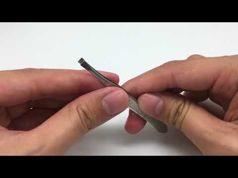 PROTINT Flat And Round Tip Tweezer, PPF39
