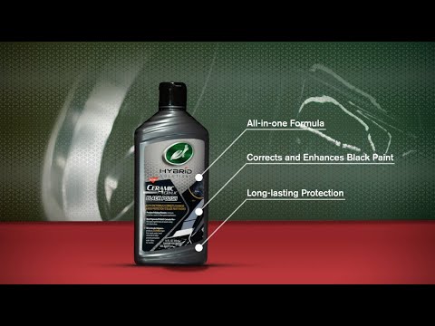 Turtle Wax Hybrid Solutions Ceramic Acrylic Black Polish, 500ml