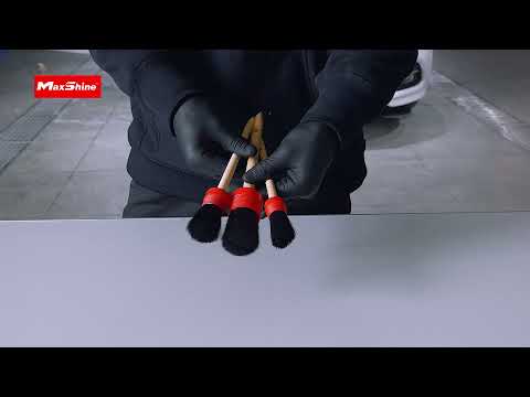 MaxShine Detailing Brush, Set of 3
