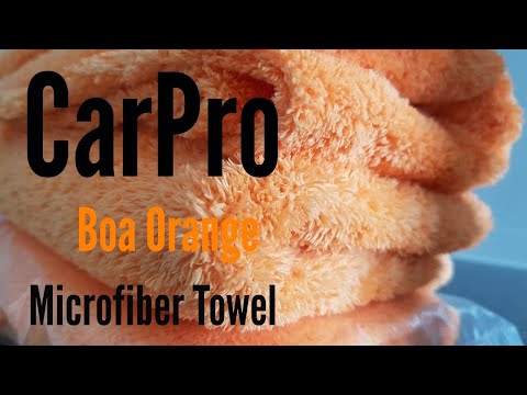CarPro Boa Microfiber Orange 350gsm, 40x40cm