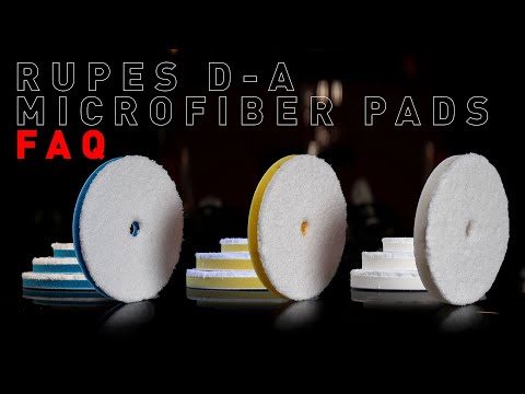 RUPES 9.BF100FH Coarse Microfiber Cutting Pad, 80/100 mm, 3"