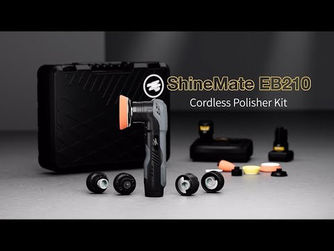 Shinemate EB210 Cordless Polisher Kit, 1.25 to 3"