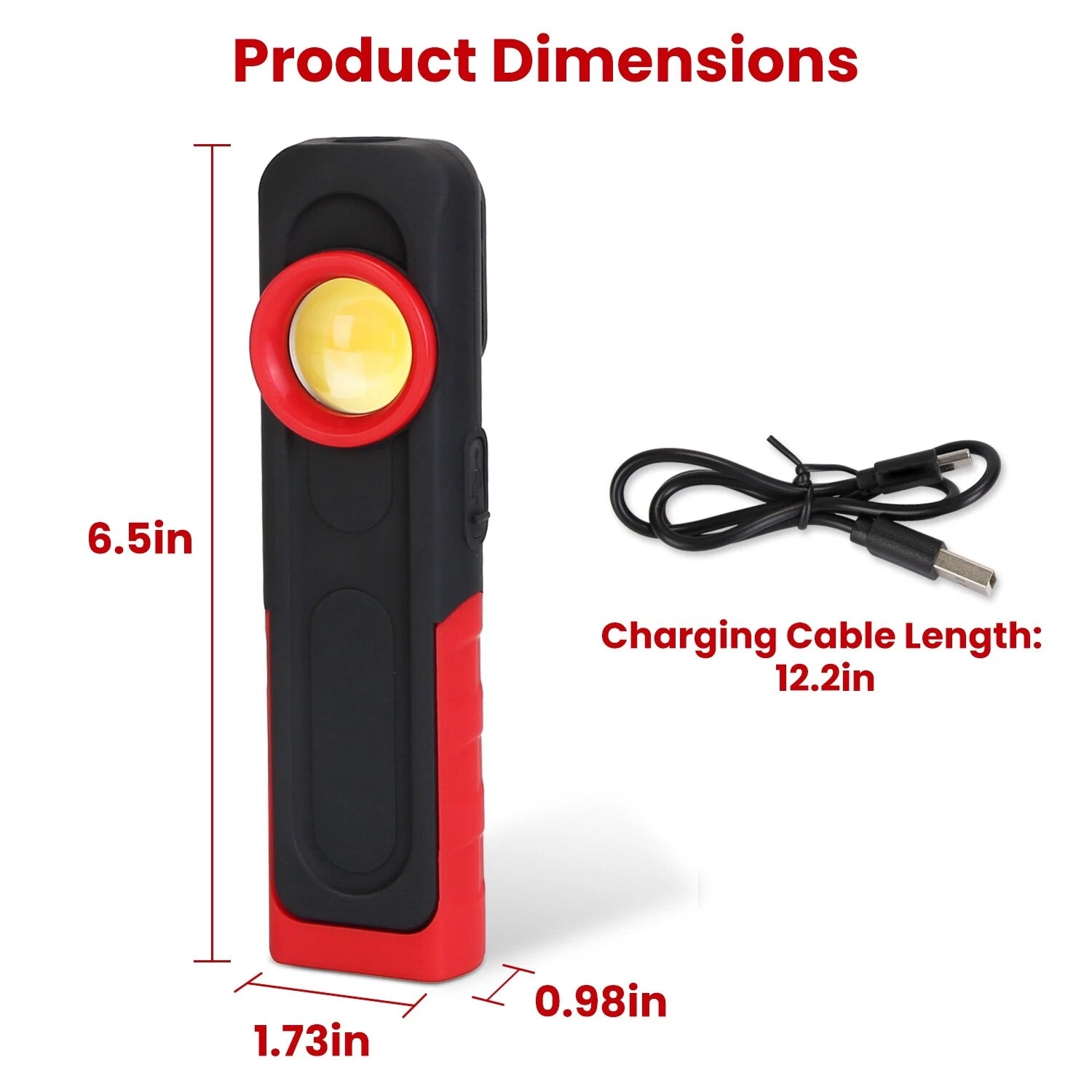 PCC Rechargeable LED Handheld Work Light Set