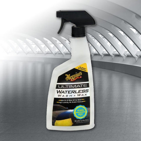 Meguiar's Ultimate Waterless Wash & Wax. No Water, Non- Scratch