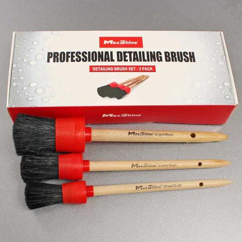 MaxShine Detailing Brush, Set of 3