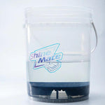 Shinemate Clear Wash Bucket + Dirt trap - Planet Car Care