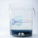 Shinemate Clear Wash Bucket + Dirt trap - Planet Car Care