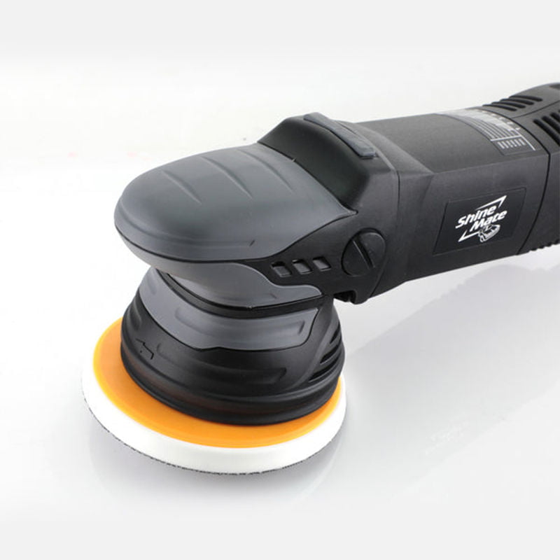 ShineMate Orbital Polisher EX620, 5"/15mm With Trigger Speed Control 800W (Includes 4 Pads)