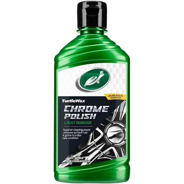 Turtle Wax Chrome Polish & Rust Remover, 296ml