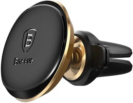 Baseus Magnetic Air Vent Car Mount Mobile Holder With Cable Clip