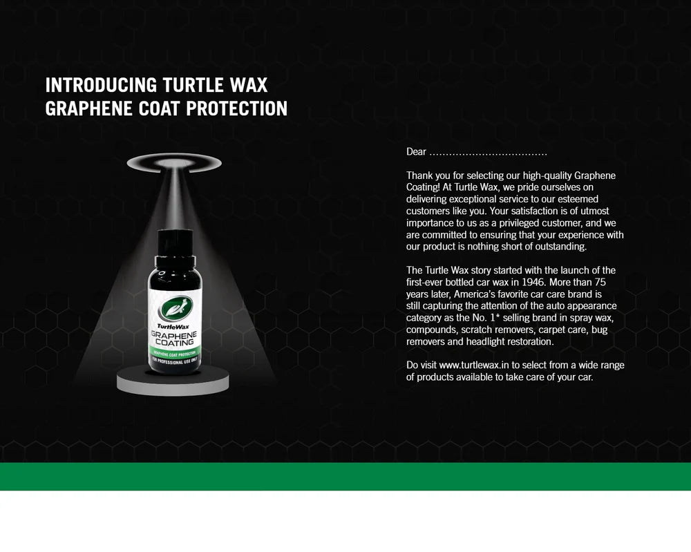 Turtle Wax Graphene Coating 30ml Kit