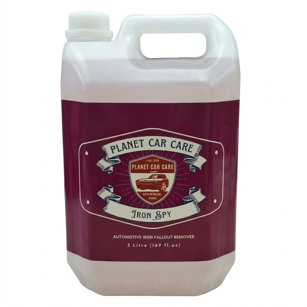 PCC Iron Spy Iron Fallout Remover 5L – Color Changing Car Iron Remover | Brake Dust & Paint Decontamination Cleaner