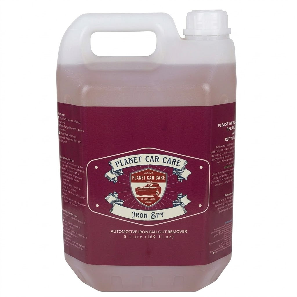 PCC Iron Spy Iron Fallout Remover 5L – Color Changing Car Brake Dust & Paint Decontamination Cleaner