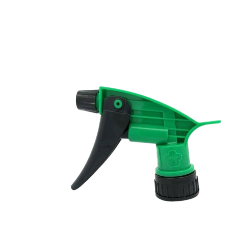 PCC Chemical Resistant Taiwan Trigger For Spray Bottle, Green