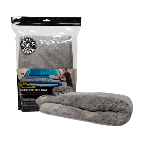 Chemical Guys Woolly Mammoth Microfiber Drying Towel, 36"X25"