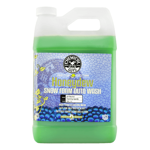 Chemical Guys Honeydew Snow Foam Extreme Suds Cleansing Wash Shampoo, 3.79L