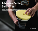 ShineMate T80 High-Cut Foam Pad, Bevel Edge, yellow, 6"