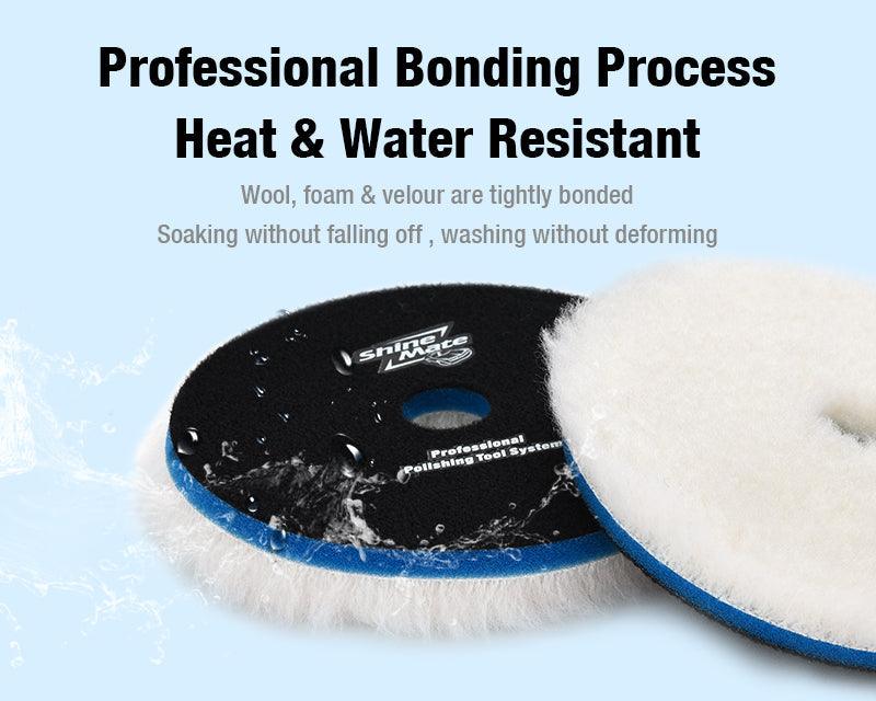 ShineMate T130 High-Nap Wool Pad, 5" - Planet Car Care