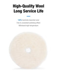 ShineMate T130 High-Nap Wool Pad, 3" - Planet Car Care