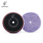 North Wolf Light Purple Wool Pad, 10mm, 5"