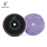 North Wolf Light Purple Wool Pad, 10mm, 5"