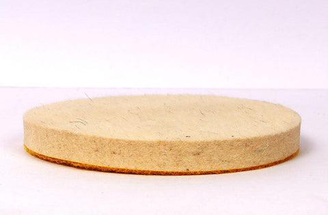 PCC Wool Felt Glass Polishing Pad, Heavy Duty, 3" - Planet Car Care