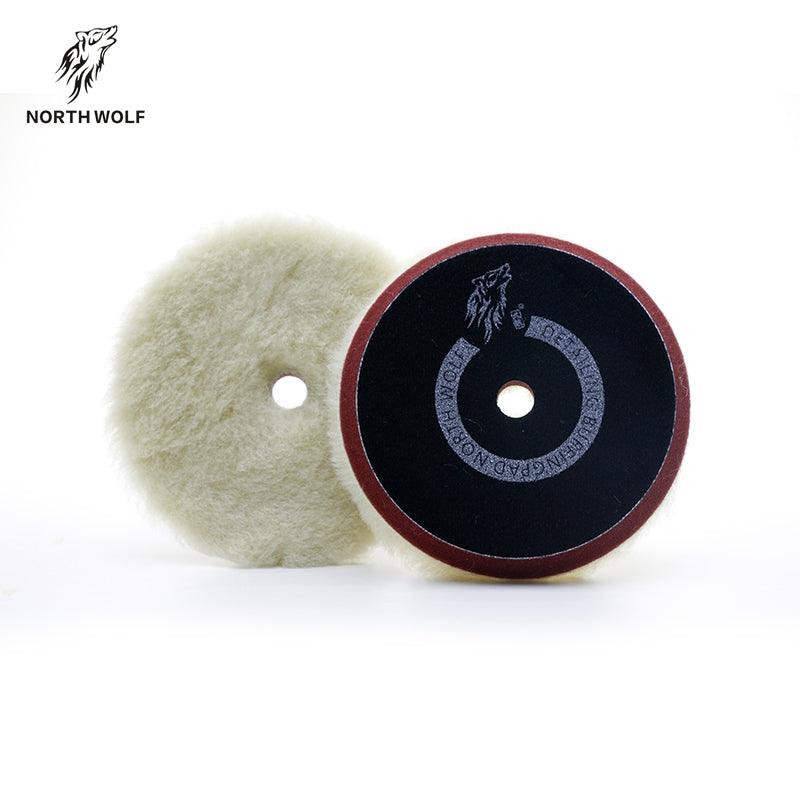 North Wolf High Nap Wool Pad With Foam, 12mm, 5" - Planet Car Care