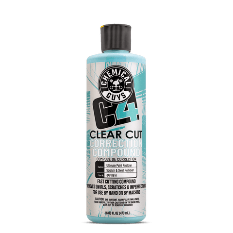 Chemical Guys C4 Clear Cut Correction Compound, 473ml