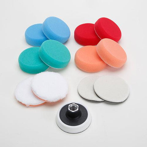 ShineMate Backing Plate And Pads kit, 3" - Planet Car Care