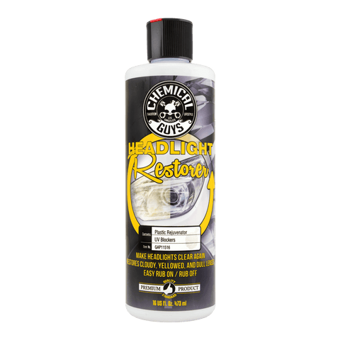 Chemical Guys Headlight Lens Restorer And Protectant, 473ml - Planet Car Care