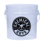 Chemical Guys Heavy Duty Ultra Clear Detailing Bucket, 16L
