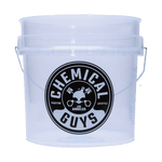 Chemical Guys Heavy Duty Ultra Clear Detailing Bucket, 16L - Planet Car Care