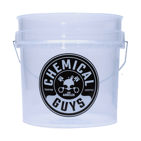 Chemical Guys Heavy Duty Ultra Clear Detailing Bucket, 16L - Planet Car Care