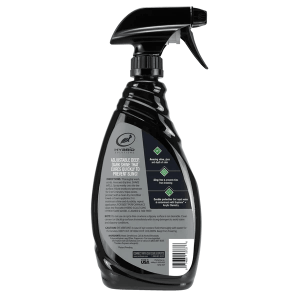 Turtle Wax Hybrid Solutions Graphene Acrylic Tire Shine Spray Coating, 680ml - Planet Car Care