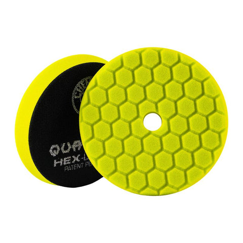 Chemical Guys Yellow Hex-Logic Quantum Heavy Cutting Pad, 6.5"
