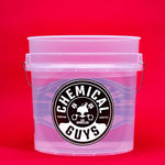 Chemical Guys Heavy Duty Ultra Clear Detailing Bucket, 16L - Planet Car Care