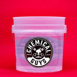 Chemical Guys Heavy Duty Ultra Clear Detailing Bucket, 16L - Planet Car Care
