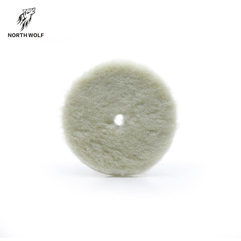 North Wolf High Nap Wool Pad With Foam, 12mm, 5" - Planet Car Care